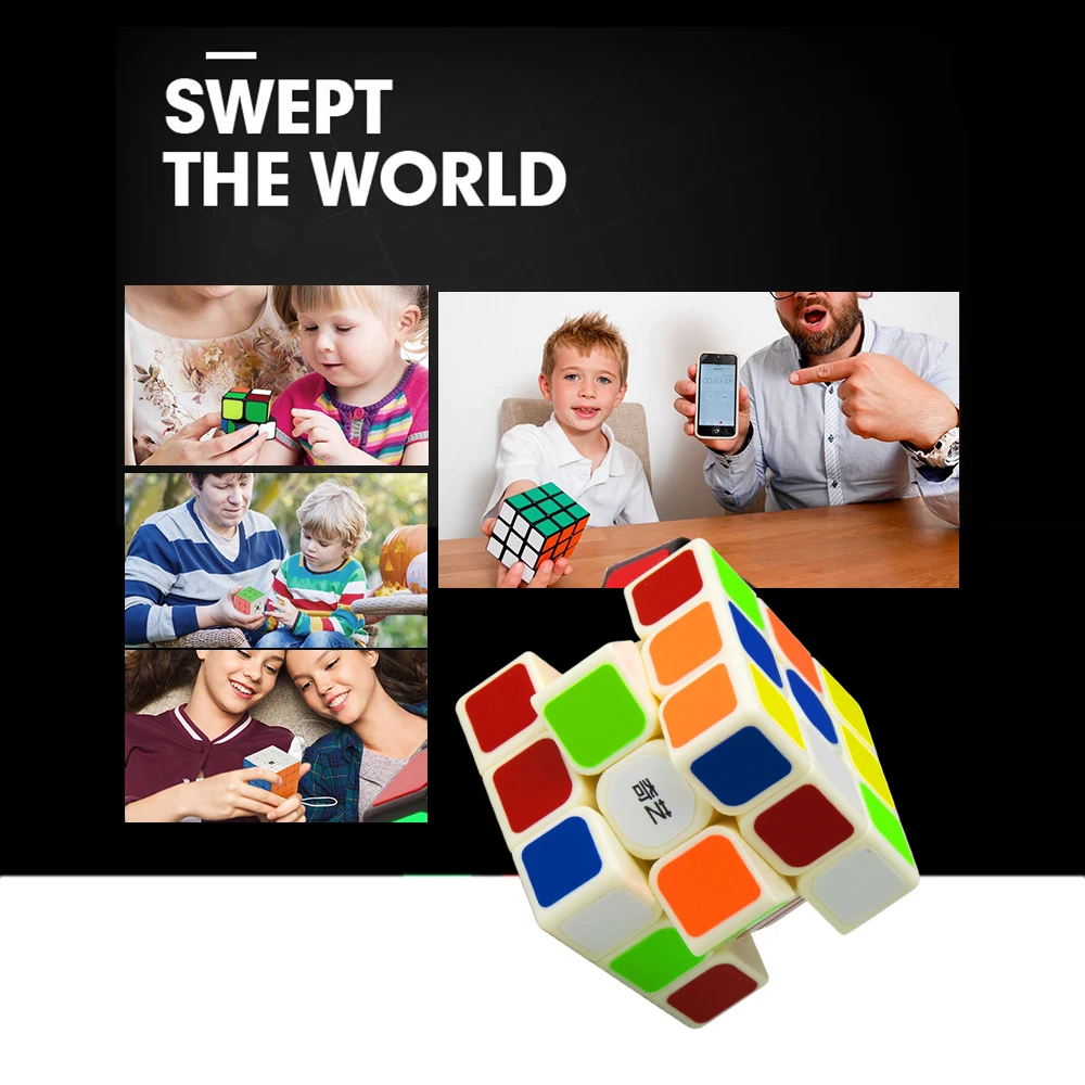 Профессиональные Волшебные кубики 3*3*3 парус быстрая скорость вращения высокое