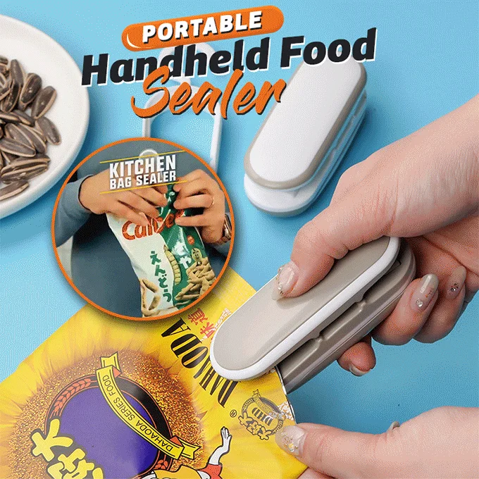 

HOT best Portable Mini Sealing Household Machine Heat Sealer Capper Food Saver For Plastic Bags Package Mini Gadgets