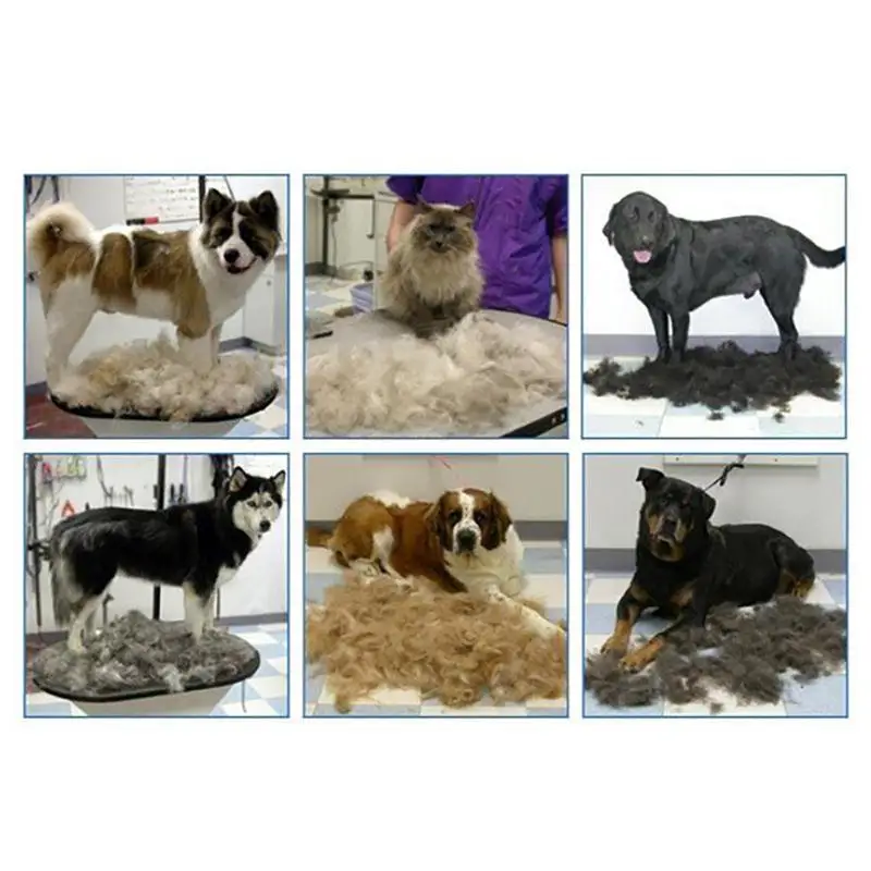 Триммер для вычесывания шерсти домашних животных щетка удаления у кошек и собак