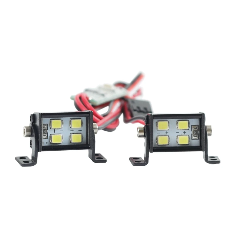 

RC Model LED Headlights Spotlights for 1/10 RC Crawler Off-Road Traxxas TRX4 Axial SCX10 Wraith RR10 RC4WD D90 TF2