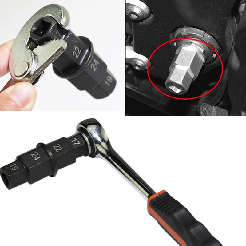 Универсальная Передняя и задняя оси колеса для мотоцикла 17 19 22 24 мм |