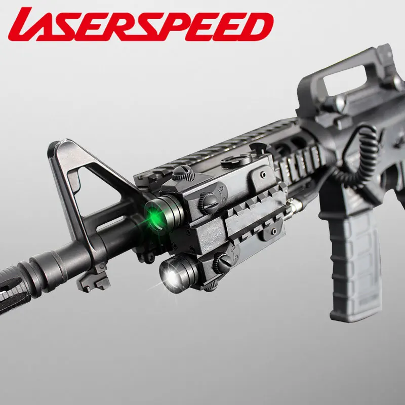 

Shooting Dual Laser Pointer Rifle Hunting Military Army Picatinny Weaver Tactical Laser Sight