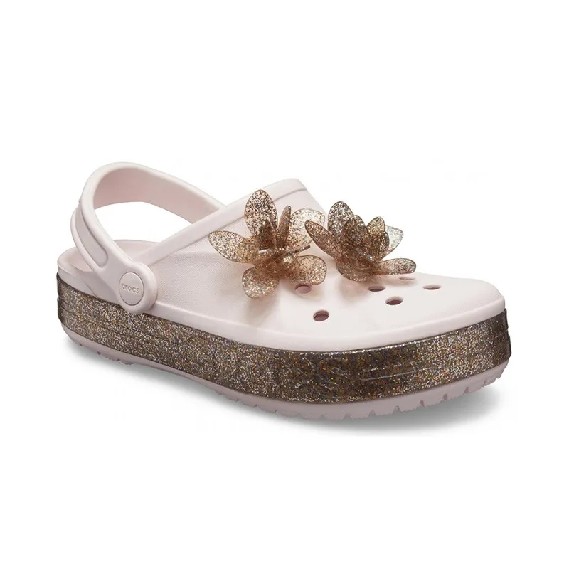 CROCS Bayaband Glitter Floral Clog UNISEX|Пляжные и уличные сандалии| |
