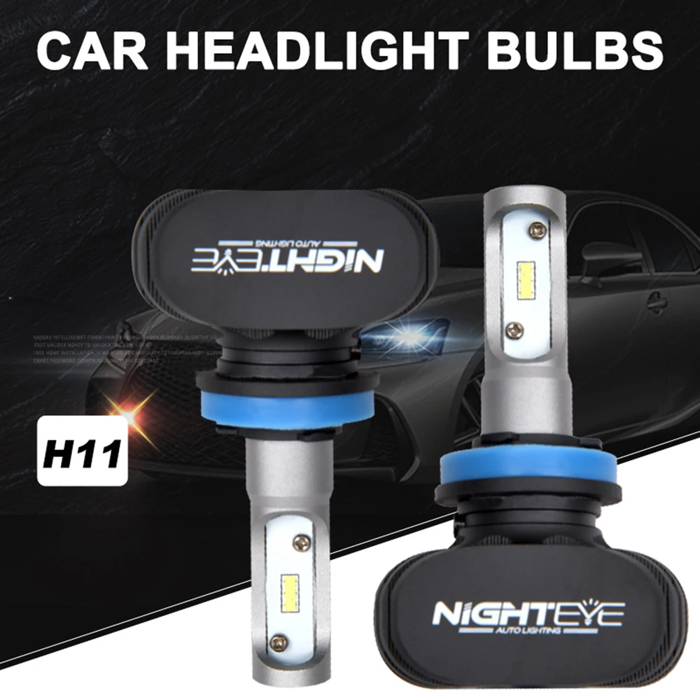 Ночное видение H11LED светильник s автомобильный головной 50 Вт 8000LM 6500 к