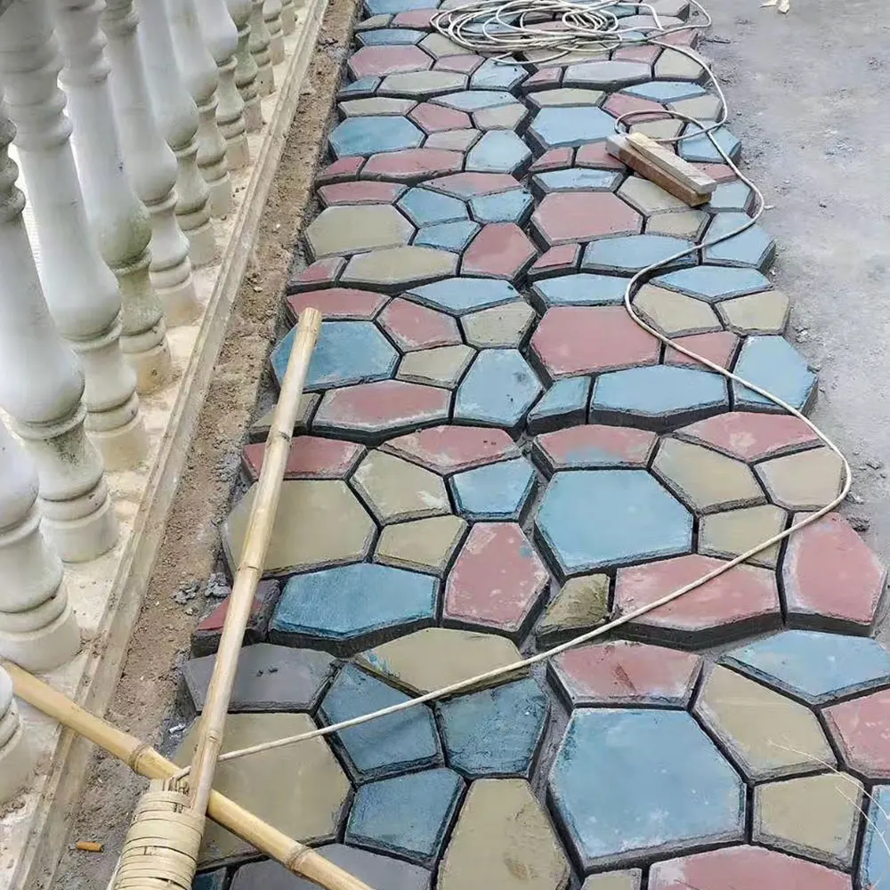 Форма для самостоятельного изготовления мощения дома сада пола дороги бетона