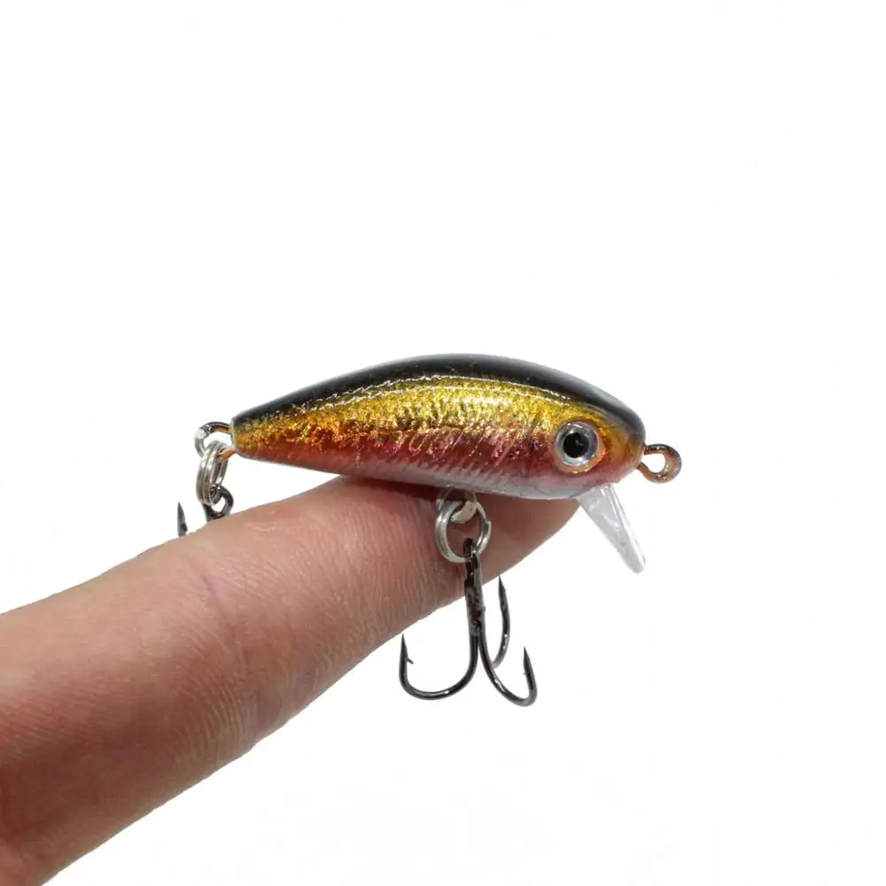 

Wobblers Jerkbait 10 Colors 4cm 3g Hard Mini Bait Small Minnow Crank Fishing lures Bass Fresh Salt Water Tackle Sinking Lure