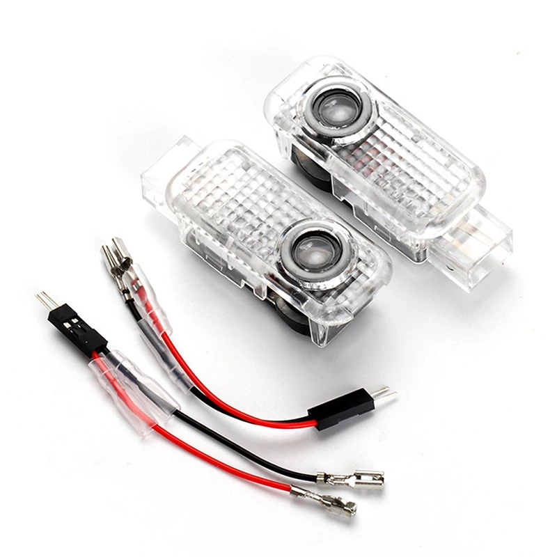 

2pcs LED Logo Light Shadow Projector Car Door Light Laser For A4-A6 A8 Q3/5/7
