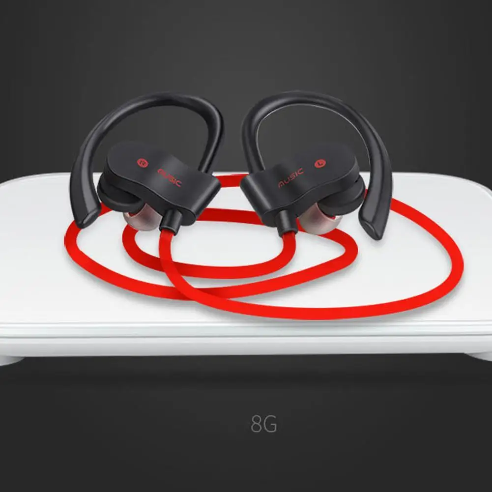 Bluetooth наушники спортивные басы водонепроницаемые беспроводные наушники с микрофоном стерео Bluetooth наушники для Iphone телефона