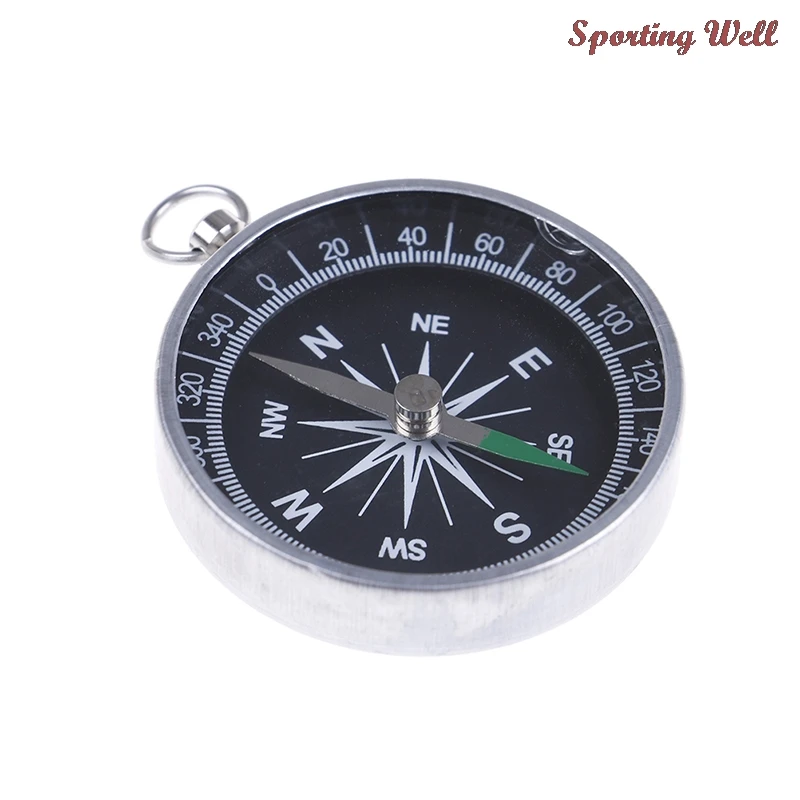 

Pocket Hiking Camping Lightweight Aluminum Outdoor Emergency Compass Navigation