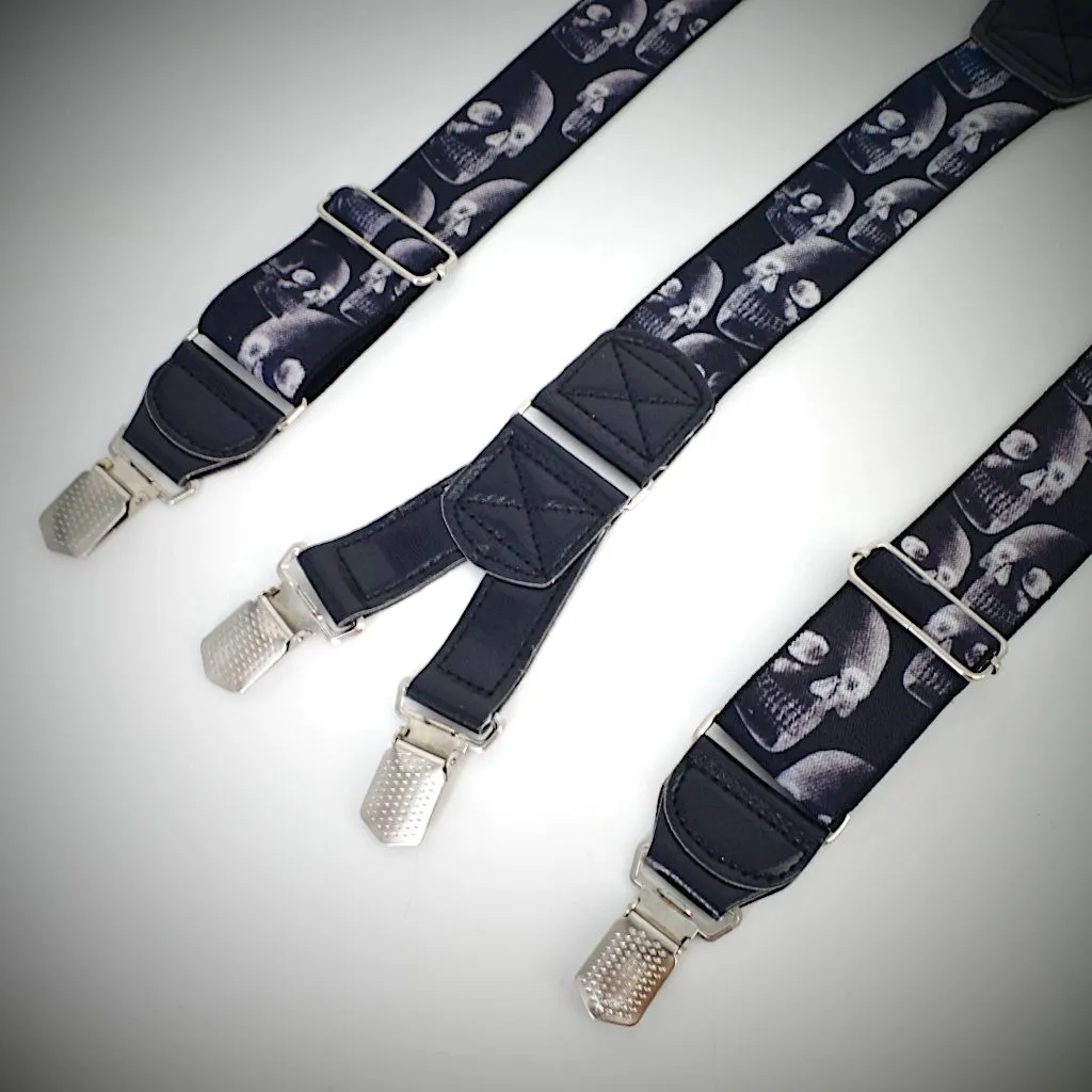 Модные мужские подтяжки с черепом|mens suspenders|mens suspenders fashionmens fashion |