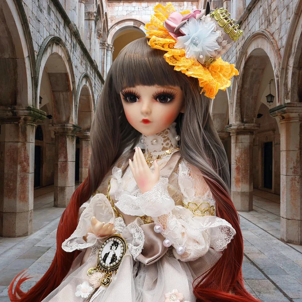 UCanaan 1/3 BJD SD куклы кукла с дворцовым стилем 18 шаров шарнирные подарок для девочек и
