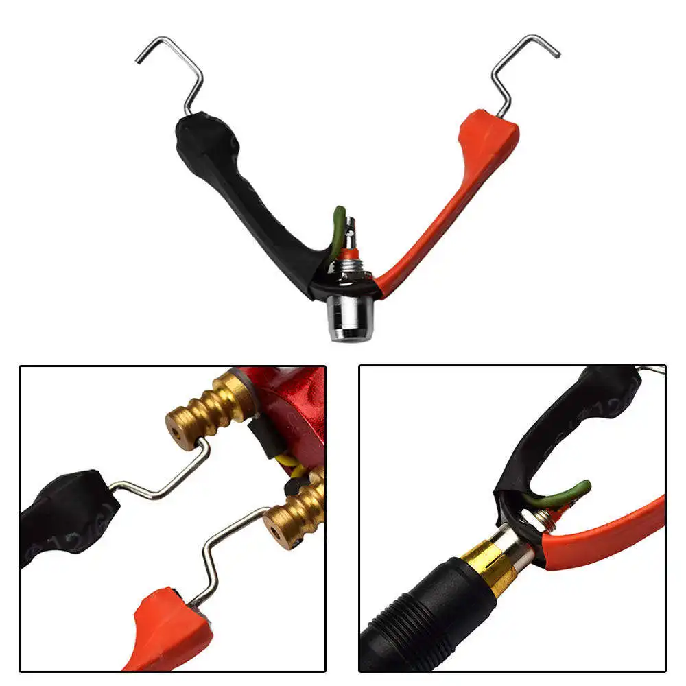 Татуировки из нержавеющей стали крюк зажим для провода шнур линия конверсия