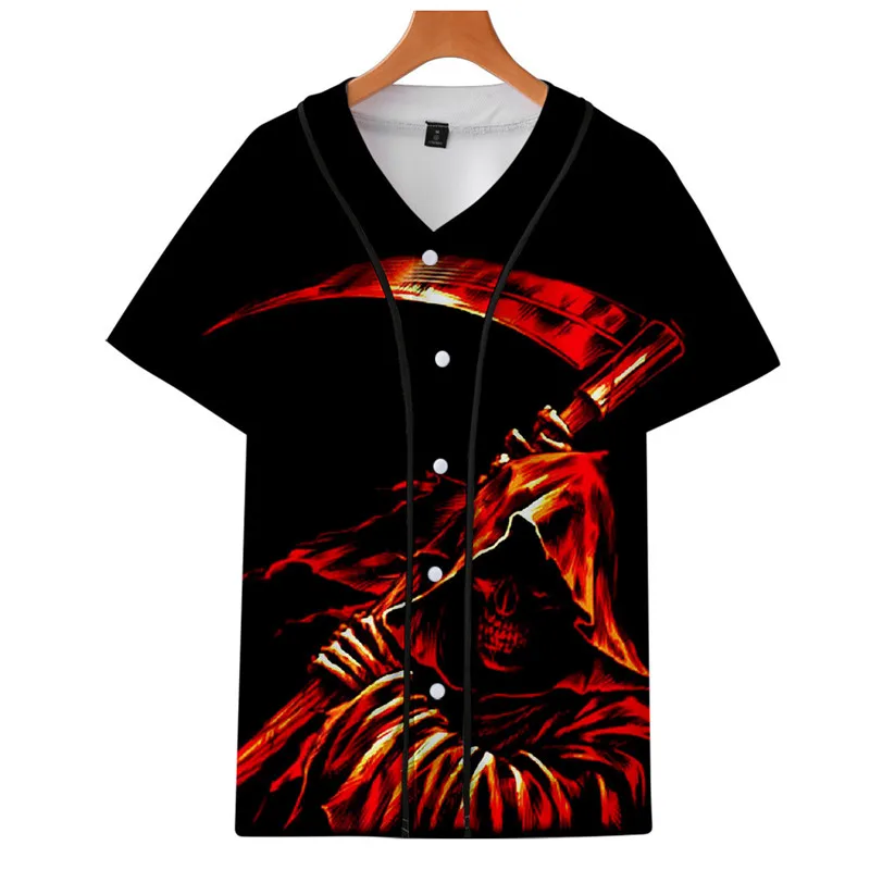 New hot Thin Baseball Jersey Women, youth Customized Jersey Men's casual sports Baseball Shirt Color printing section - Цвет: colour 5