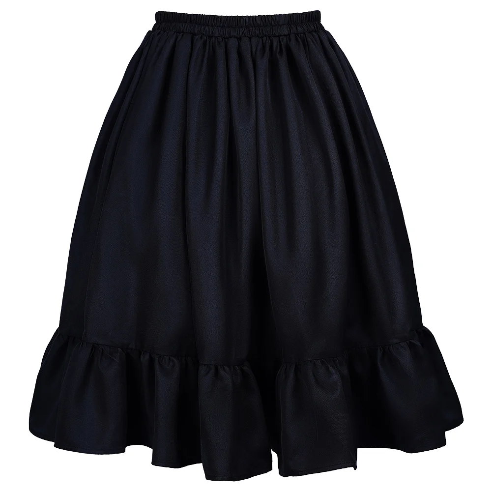 Юбка женская плиссированная в готическом стиле уличная одежда ретро панк с