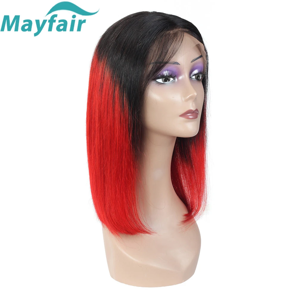 Mayfair 13*4 парик шнурка бразильские прямые человеческие волосы парики 150% плотность L