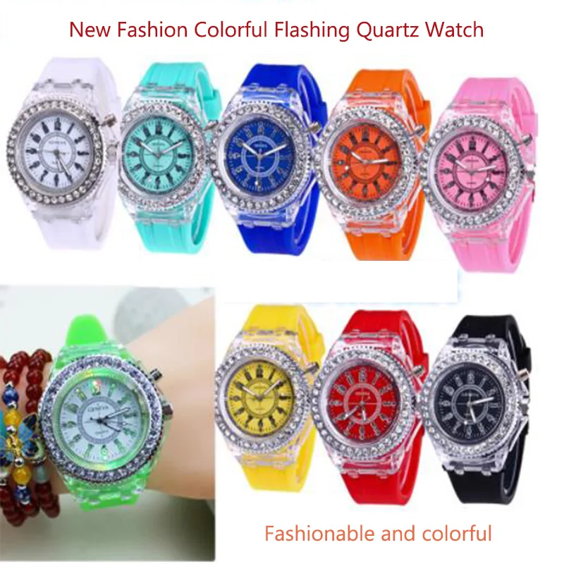 

Детские часы, ярсветильник светлые стандартные часы, индивидуальные тенденции для студентов, желтые женские и мужские наручные часы, подар...