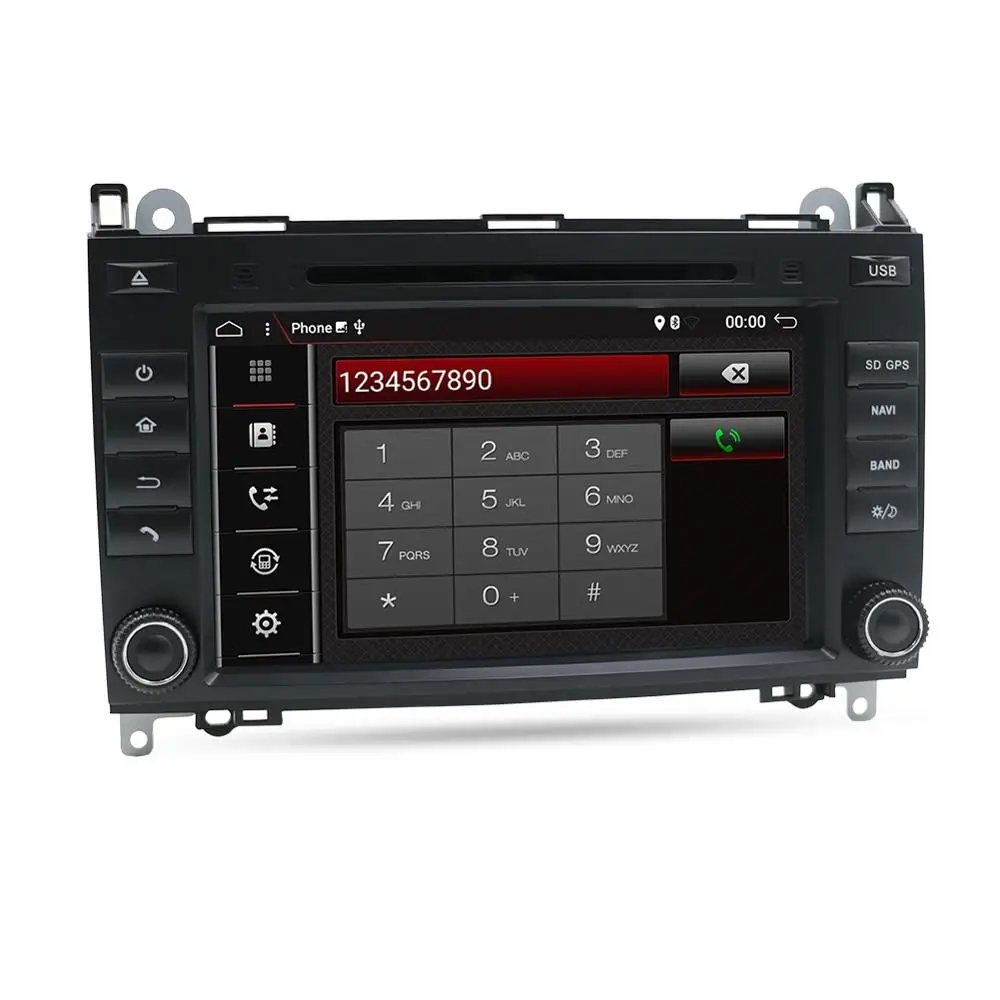 Автомагнитола Bosion 2 din Android 10 0 DVD мультимедиа для Mercedes Benz B200 класса A B W169 W245 Viano Vito W639