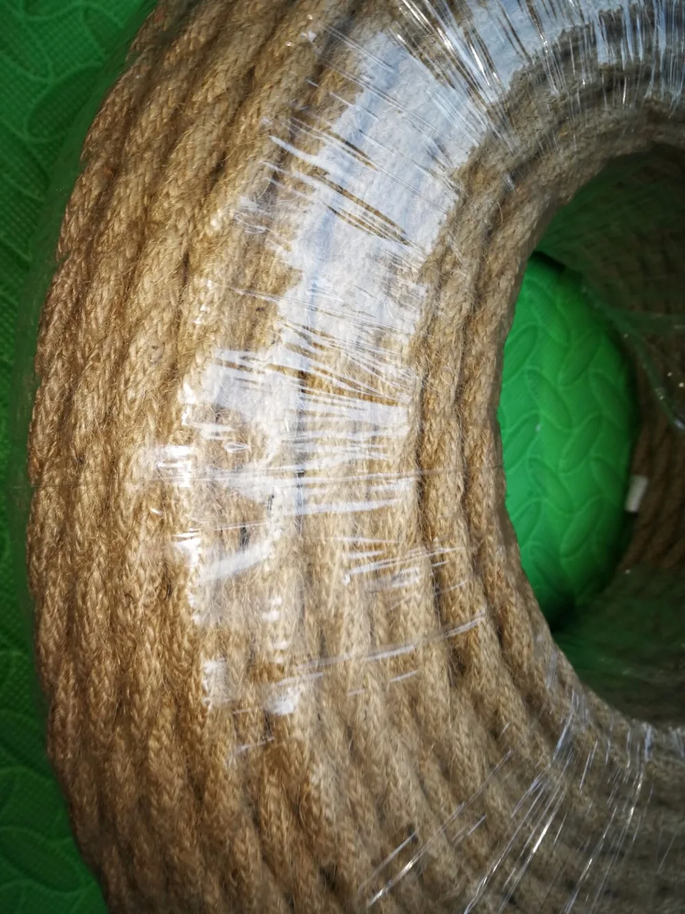 Винтажный веревочный кабель витой провод из пеньковой веревки шнур для