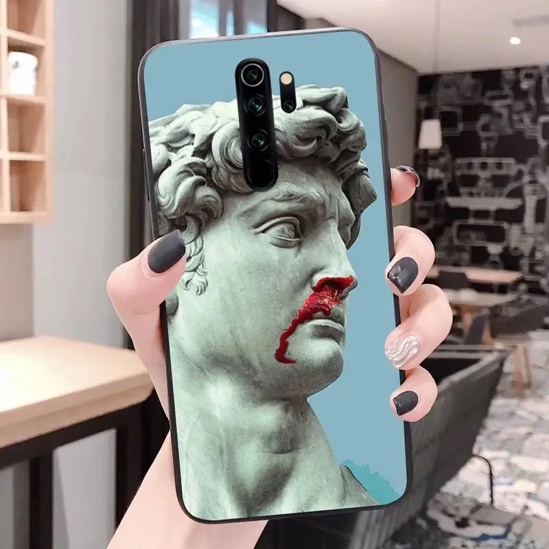 Искусство Дэвид статуя чехол для телефона Redmi Note 4/4X/7/5/5A/8/8T/9/9PRO/6pro 7A