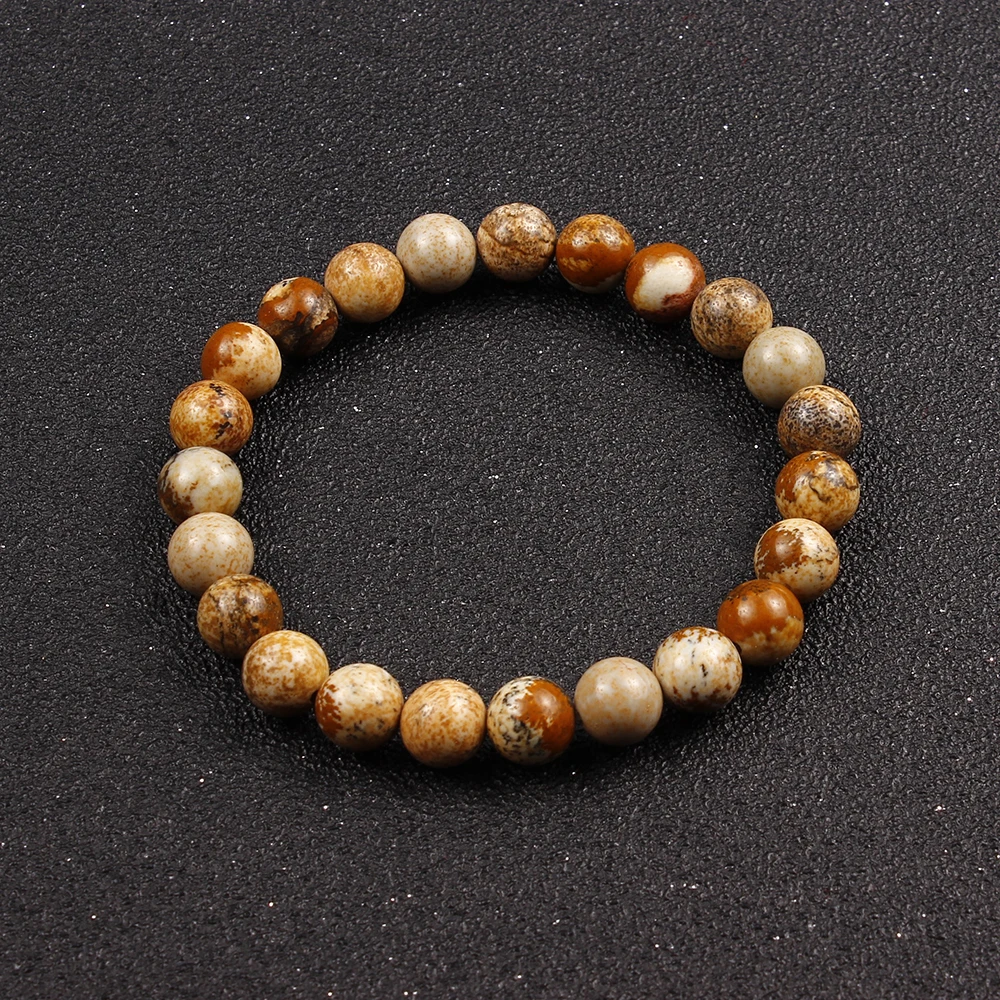 Women Yoga Chakra Bracelets Classic Matte Amazonite Stone Strand Bracelet Men Beaded Charm Handmade Jewelry Wholesale | Украшения и