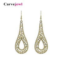 carvejewl tear drop dangle earrings for women jewelry girl gift bohemian new fashion korean earrings hot sale bijoux earings