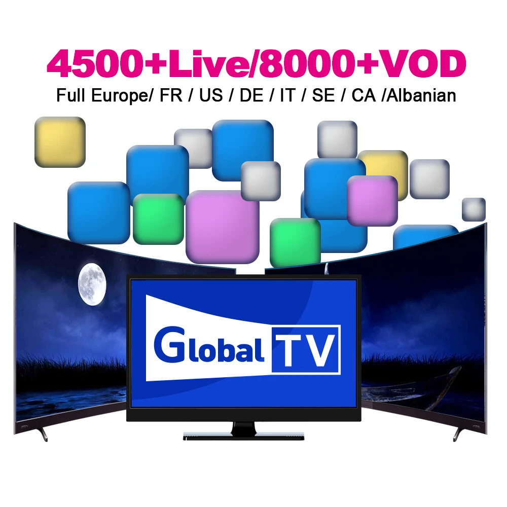 Мировое IPTV с кредитами содержит 4500+ Live для IPTV реселлеров Испания Франция Iptv M3U Nederland скандинавские switherland IPTV