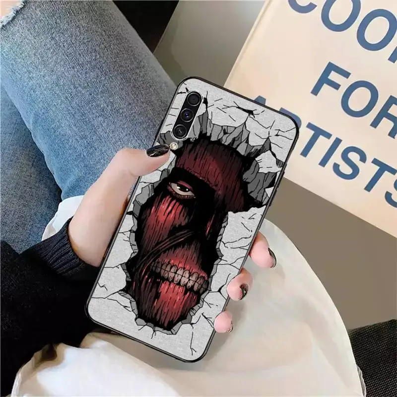 

Attack on Titan Phone Case For Samsung A40 A31 A50 A51 A71 A20S S8 S9 Plus note 20 ultra