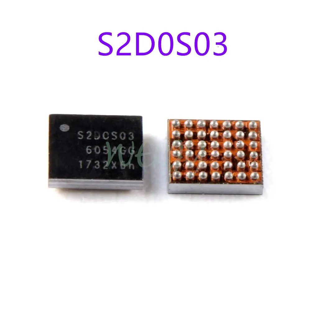 10 шт./лот S2DOS03 S2D0S03 для Samsung S7 G930F Edge G935F дисплей PMIC Power IC Chip | Электронные компоненты и
