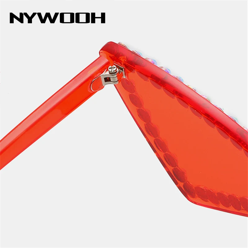 NYWOOH пикантные солнцезащитные очки кошачий глаз женские Винтажные