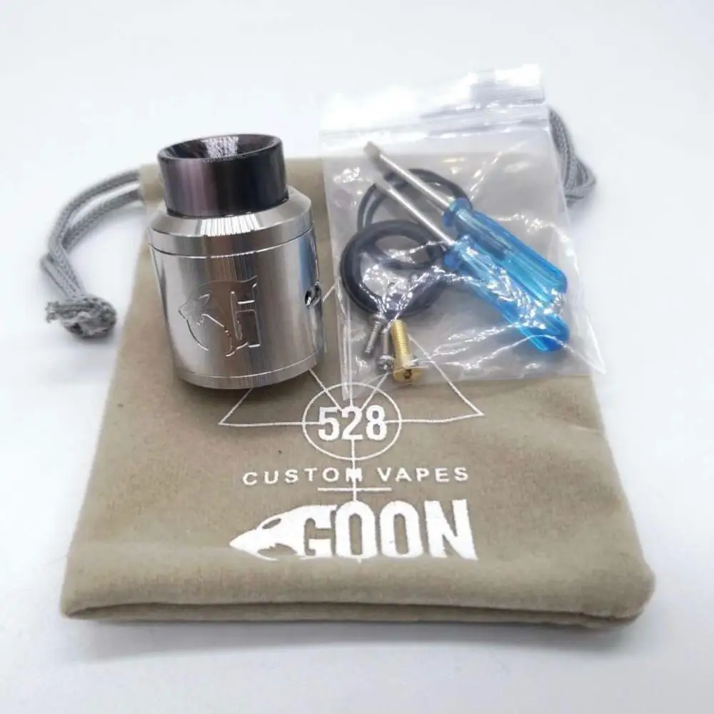 Горячая Распродажа 528 GOON 25 RDA атомайзер 24 мм Диаметр с широким отверстием