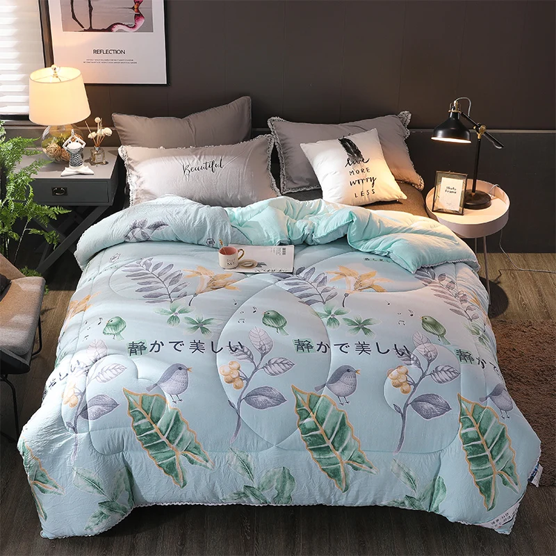 New Design Autumn Winter Comforter Luxury Hotel Down Quilt 5 Colours Choose Thick Warm Duvet Super King Szie 220*240cm | Дом и сад