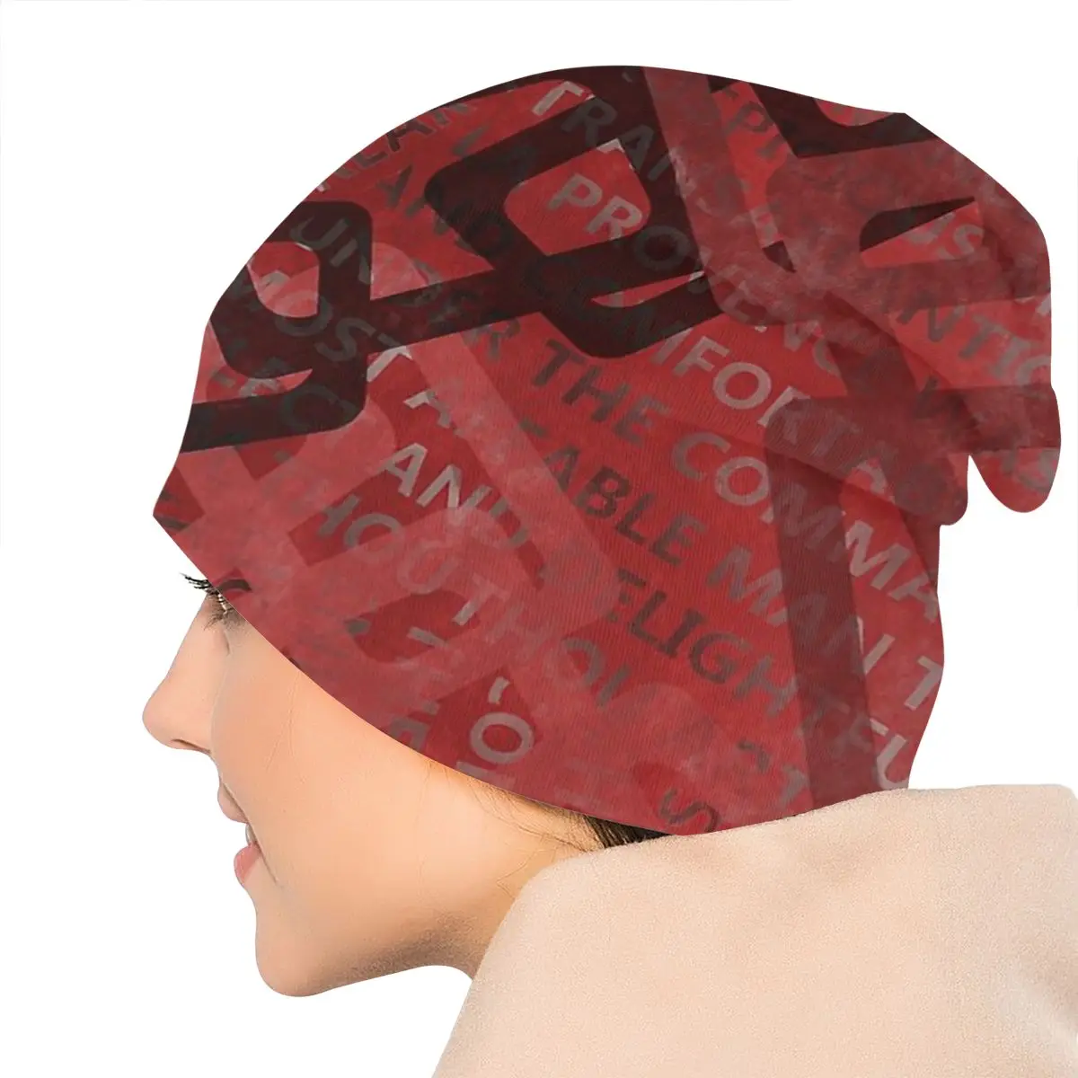 

Persona 5 Role-playing Game Cognitive Chains Unisex Men Women Beanies Windproof Hedging Cap Double Layer Fabric Caps Bonnet Hat