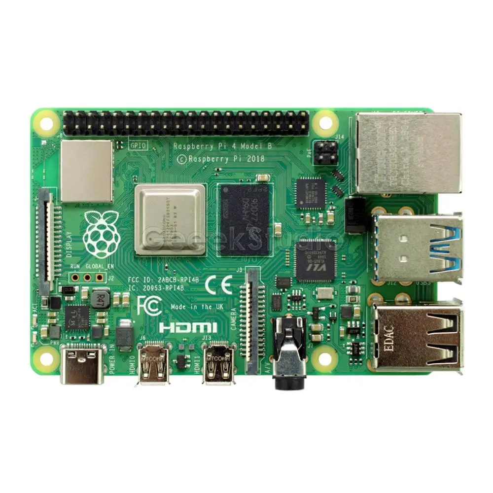 В наличии! Raspberry Pi 4 модели B 2 Гб Оперативная память четырёхъядерный 64 разрядный