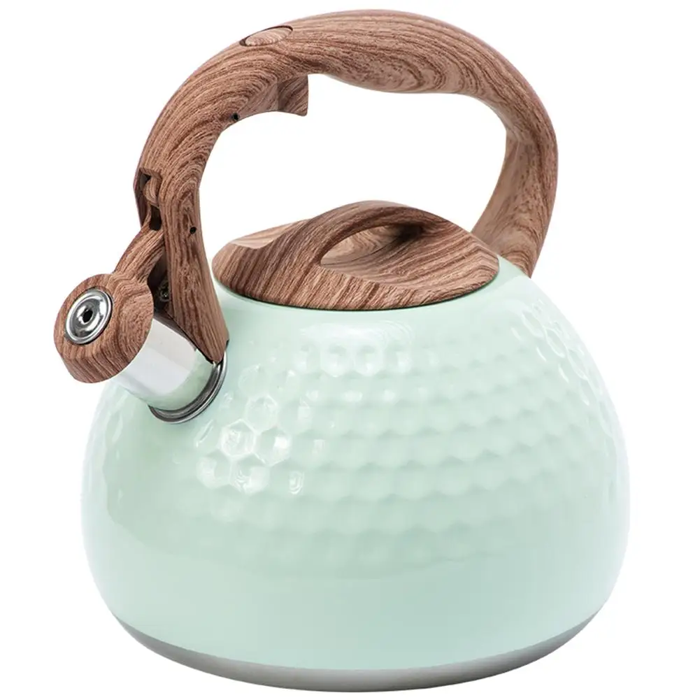 

Water Kettles Whistling Kettle Stainless Steel Teapot Cookware Kitchen Cookware Heat Protection Handle Kettle for All Stovetops