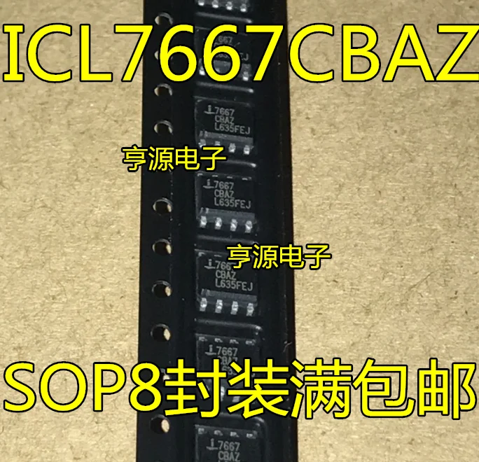 

10 PCS ICL7667 ICL7667CBAZ 7667 cbaz 7667 import original SOP8 is full