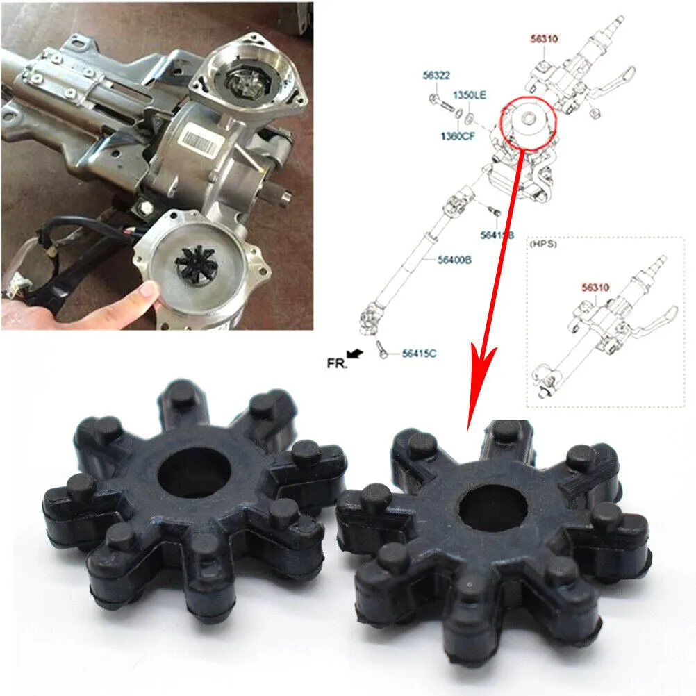 

Replacement Steering Column Coupler Shaft 10 Pieces 563152K000FFF From