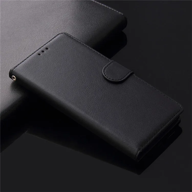 Black Чехол-книжка с бумажником для iPhone 11 Pro Max XR Роскошный чехол из искусственной кожи чехол с отделениями для карт для iPhone XR XS Max X 8 7 Чехол - Цвет: Black