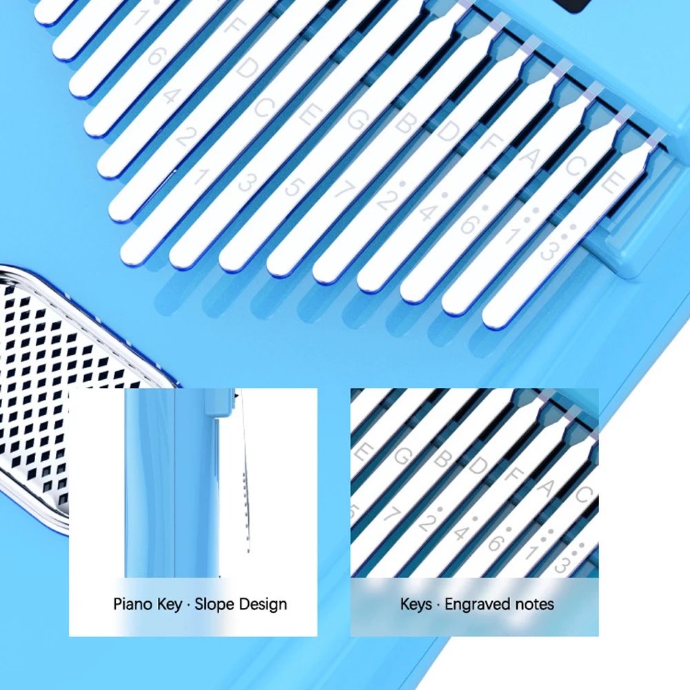 17 клавиш электронное пианино Kalimba динамик и батарея большой емкости 2000 мАч