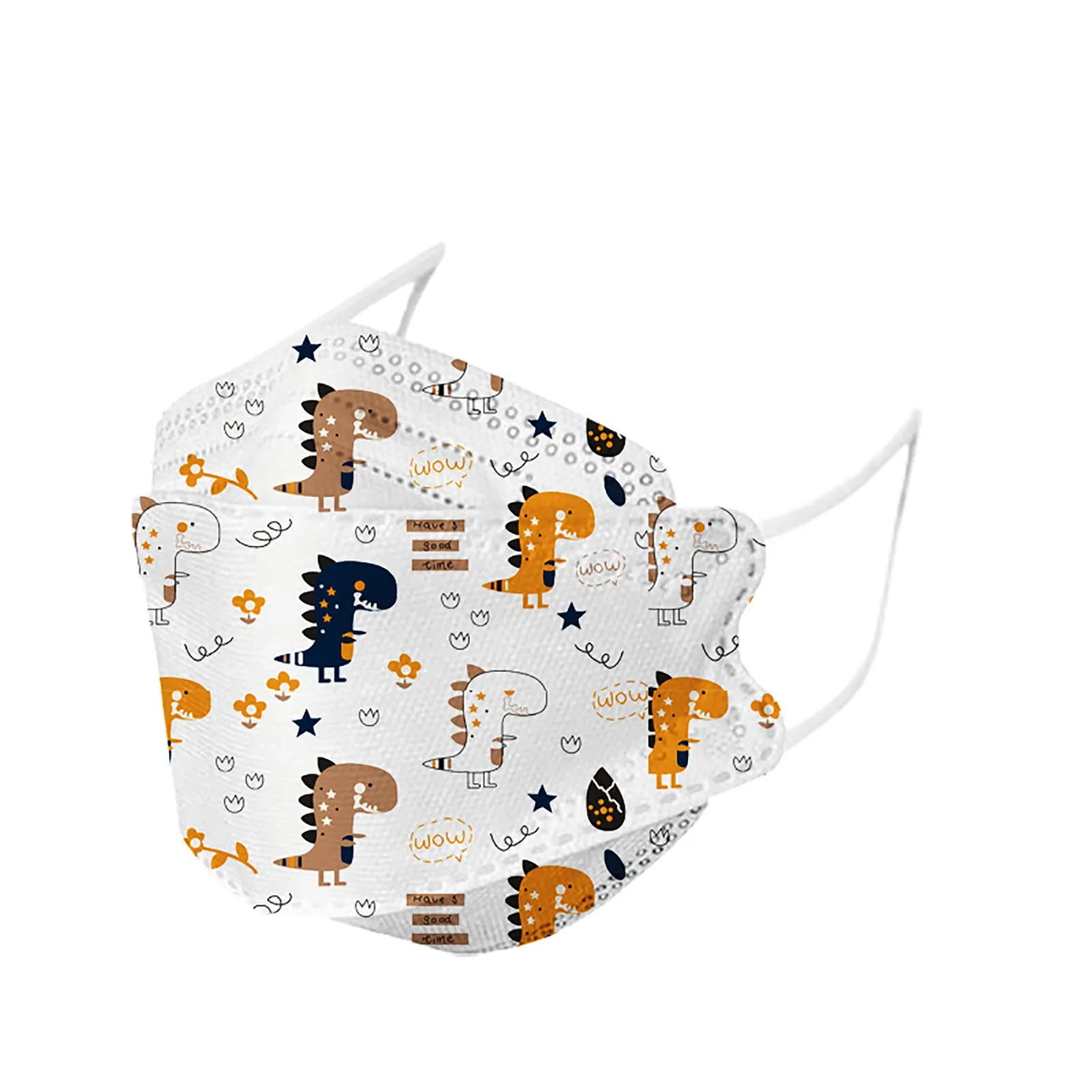 50 шт. одноразовые детские маски для лица 4 слоя |