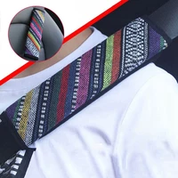 auto car safety seat belt cushion plush pad shoulder protection cover seat belt car interior accessories