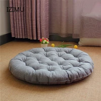 1pcs japanese futon floor pad sitting cattail sessile grass hanging chair cushion round thick tatami mattress outdoor cushion