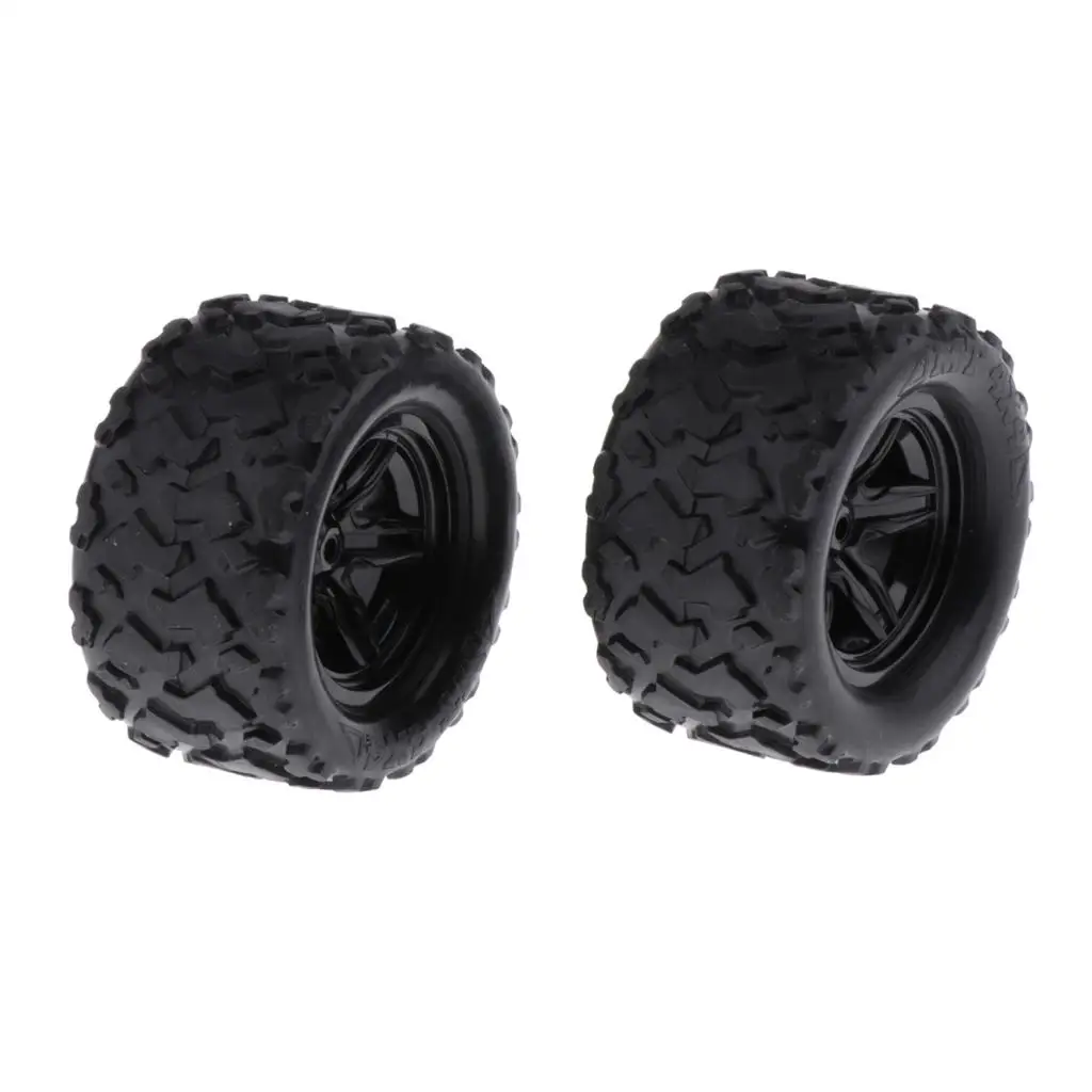 Racing Car Tires 1:18 Scale Rc Car Replacement Parts Durable