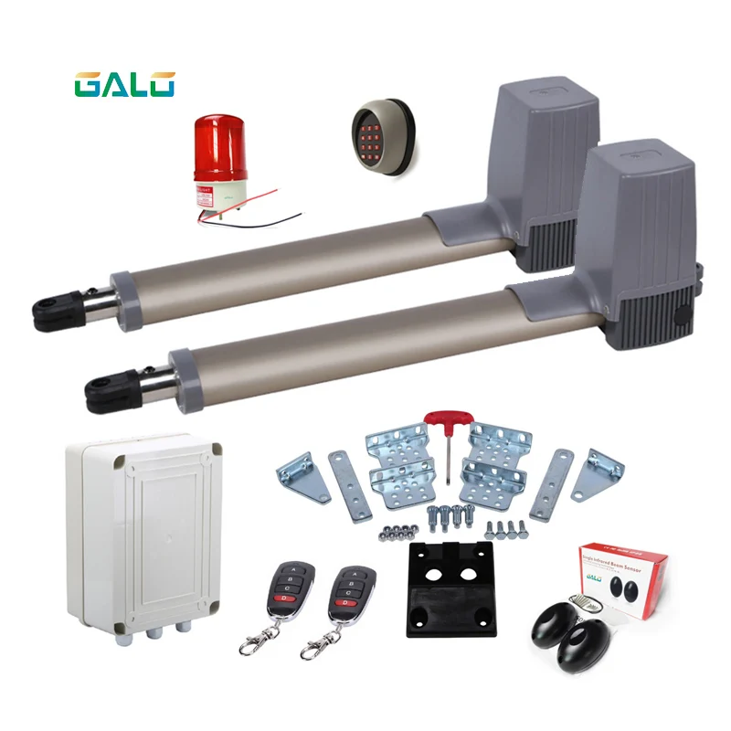 

Swing Gate Opener/Electrical gate Operators motors linear actuator with remote control kit optional 300kg