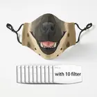 Маска для лица Hyena промышленная 3-слойная Ушная петля для взрослых гигиеническая утолщенная маска для лица для взрослых