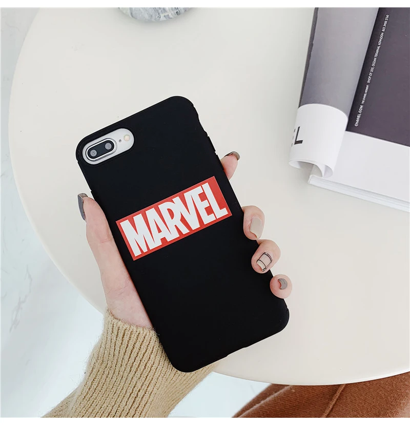 Для iPhone 11 Pro 7 8 6s Marvel hero Мстители чехол для телефона для iPhone 11 Pro Max X XS 6 6s 7 8 Plus Мягкий силиконовый чехол