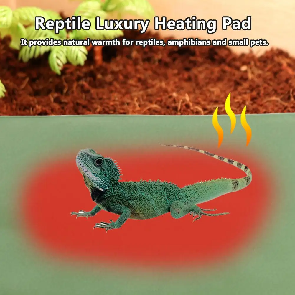Грелка для рептилий водонепроницаемая ПЭТ грелка изоляционный коврик рассады