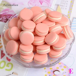 6 шт.пакет моделирование мгновенной проявки Macaroon конфеты Slime Шарм аксессуары Kawaii DIY Kit наполнитель Декор муку пушистой облако ясно Хрустящие Slime глина