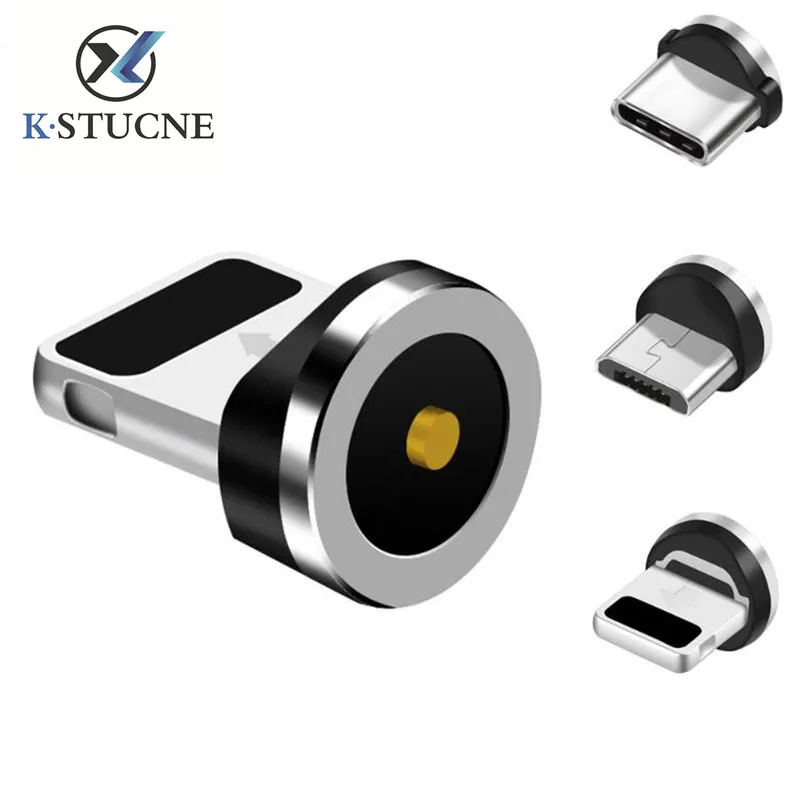 Micro USB разъем для samsung huawei Xiaomi Redmi LG iphone кабель, IOS штекер, type C штекер для магнитного кабеля