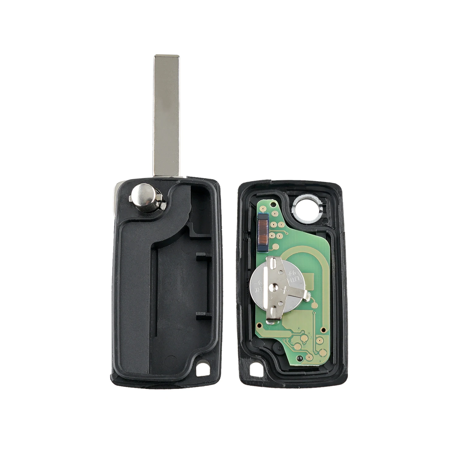 

3BT Trunk Remote Car Key for PEUGEOT 807 407 308 307 207 CC SW HU83 Blade CE0523 Original Key ASK ID46 Chip 433mhz