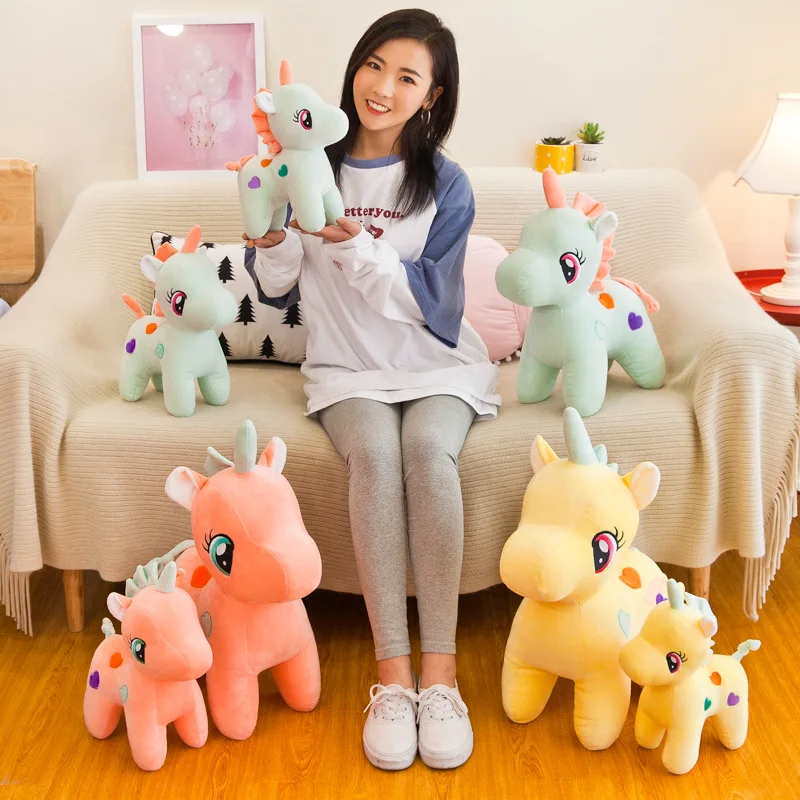 Kawaii Куклы Мягкие животные и плюшевые игрушки для девочек детей мальчиков